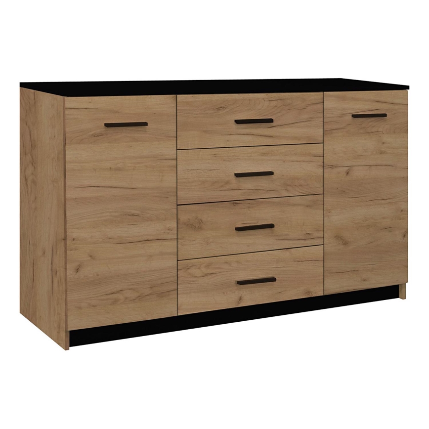 Kabinet TAYLER hrast craft/črna