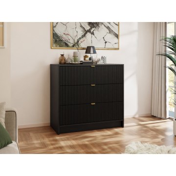Kabinet TIRENO 75x80 cm črna
