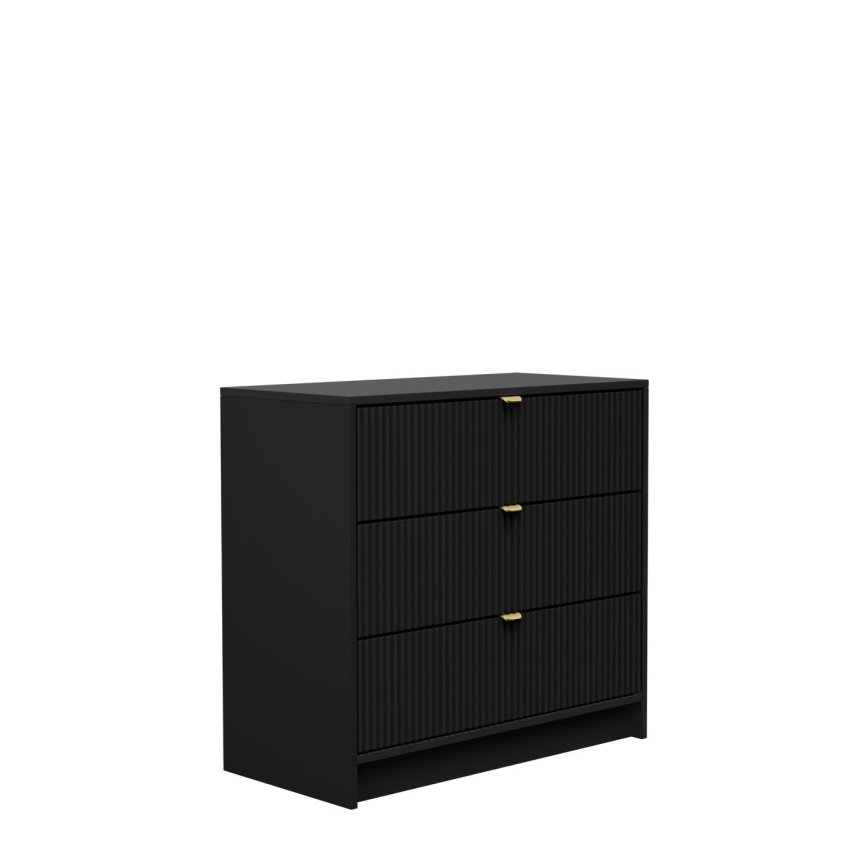 Kabinet TIRENO 75x80 cm črna