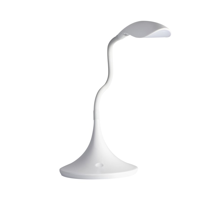 LED Zatemnitvena fleksibilna namizna svetilka FRANCO LED/6,8W/230V bela