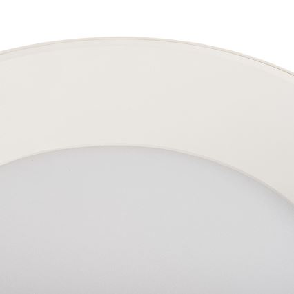 LED točkovno svetilo SONOR LED/6W/230V 3000/4000/5700K + LED/1,5W 2200K, premer 9 cm, belo