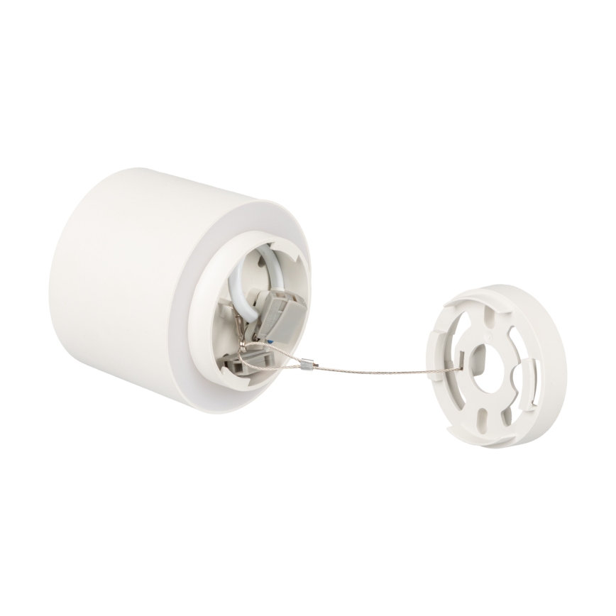 LED točkovno svetilo SONOR LED/6W/230V 3000/4000/5700K + LED/1,5W 2200K, premer 9 cm, belo