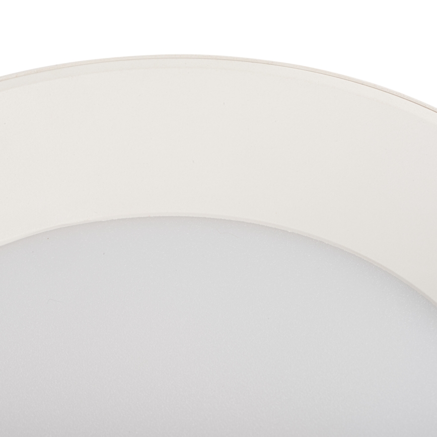 LED točkovna svetilka SONOR LED/12W/230V 3000/4000/5700K + LED/1,5W 2200K, Ø 14 cm, bela