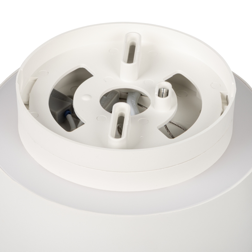 LED točkovna svetilka SONOR LED/12W/230V 3000/4000/5700K + LED/1,5W 2200K, Ø 14 cm, bela