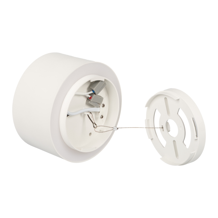LED točkovna svetilka SONOR LED/12W/230V 3000/4000/5700K + LED/1,5W 2200K, Ø 14 cm, bela
