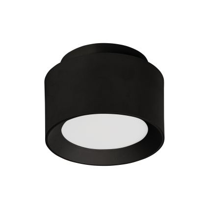 LED točkovno svetilo SONOR LED/12W/230V 3000/4000/5700K + LED/1,5W 2200K, premer 14 cm, črna
