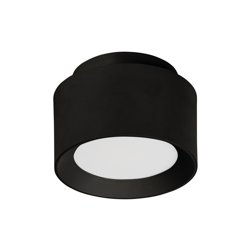 LED točkovno svetilo SONOR LED/12W/230V 3000/4000/5700K + LED/1,5W 2200K, premer 14 cm, črna