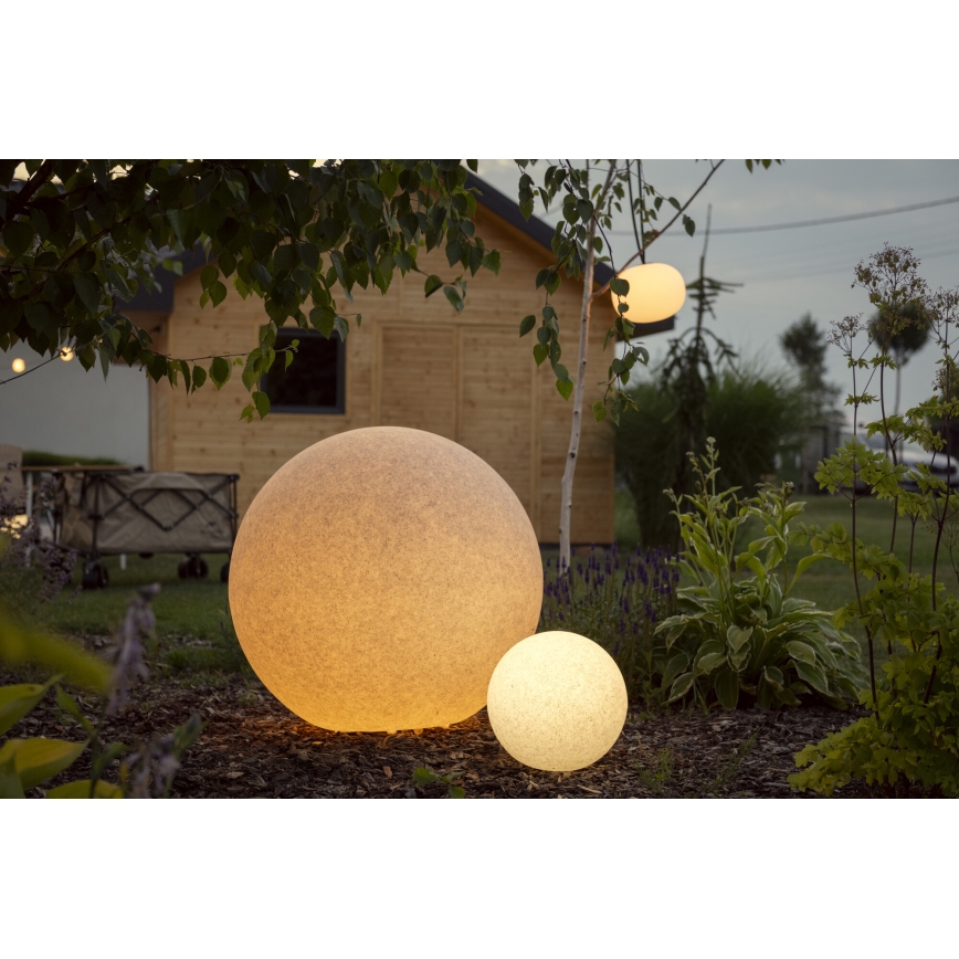 Zunanja svetilka STONO 1xE27/15W/230V premer 20 cm IP65