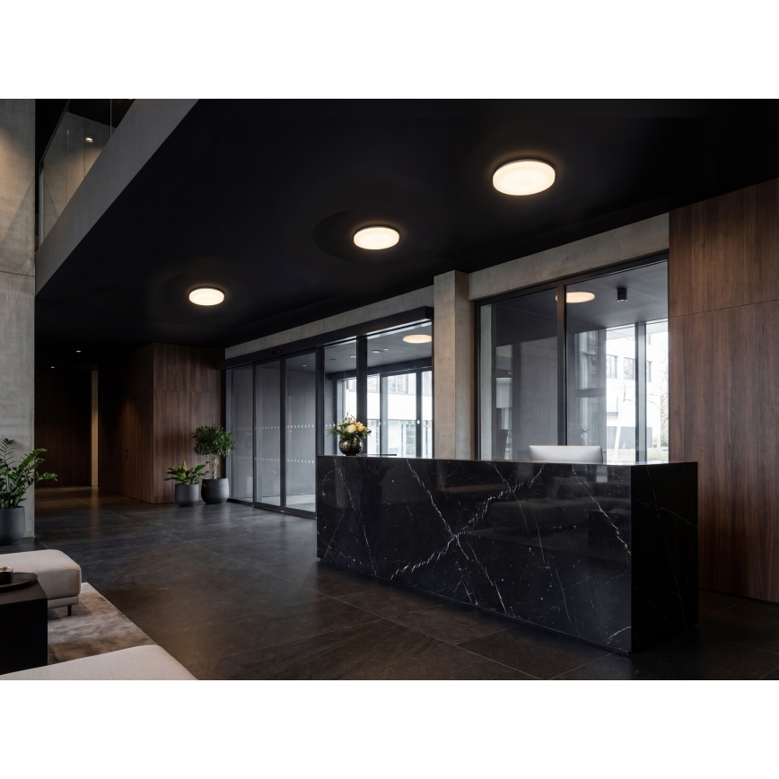 LED stropna svetilka VARSO LED/22/30W/230V 3000/4000/6500K, premer 33 cm, IP54