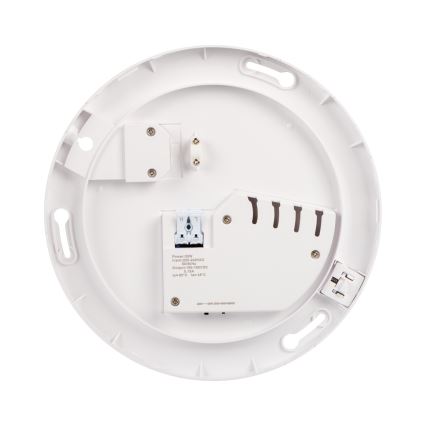 LED stropna svetilka VARSO LED/22/30W/230V 3000/4000/6500K, premer 33 cm, IP54
