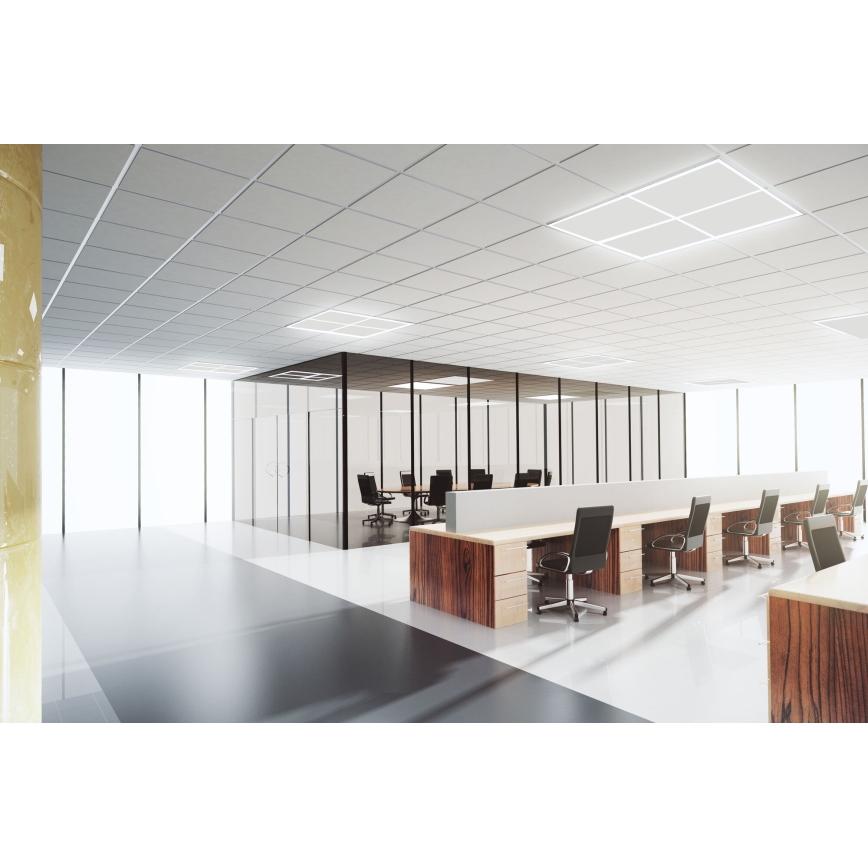 LED Okvir za spuščene stropove AVAR LED/32W/230V 4000K UGR19 59,5x59,5 cm