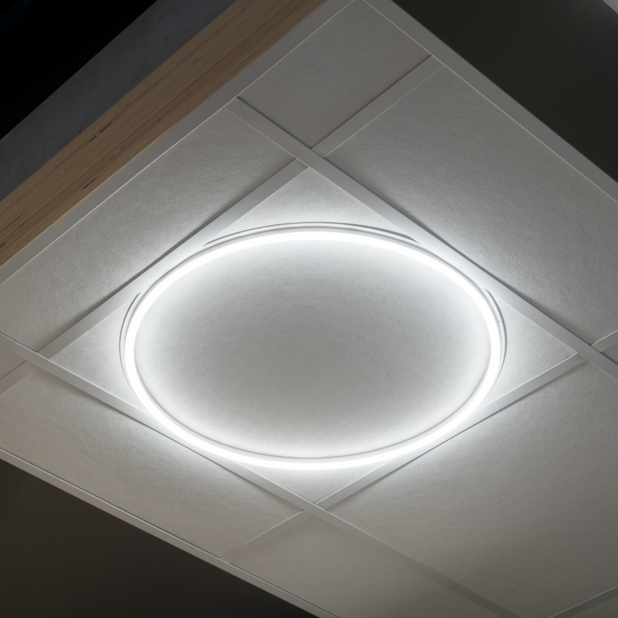 LED Okvir za spuščene stropove AVAR LED/40W/230V 4000K pr. 59 cm