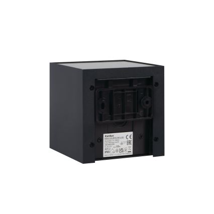 LED Solarno stensko svetilo s senzorjem REKA LED/3W/3,7V 1800 mAh 3000/4000/6500K IP65 antracit