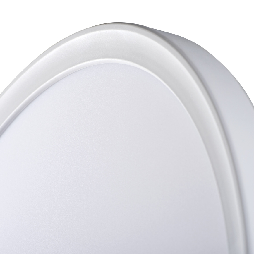LED Kopalniška stropna svetilka AZPO LED/18,5W/230V pr. 29 cm IP54 bela