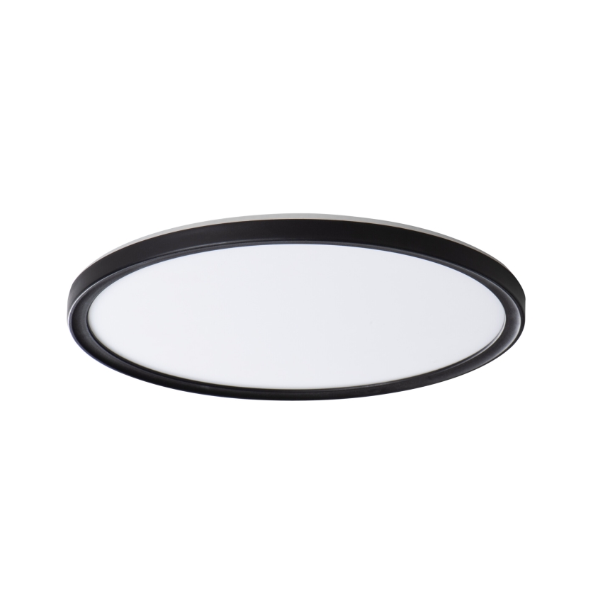 LED Kopalniška stropna svetilka AZPO LED/18,5W/230V pr. 29 cm IP54 črna
