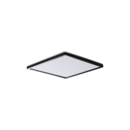 LED Kopalniška stropna svetilka AZPO LED/12,3W/230V IP54 črna