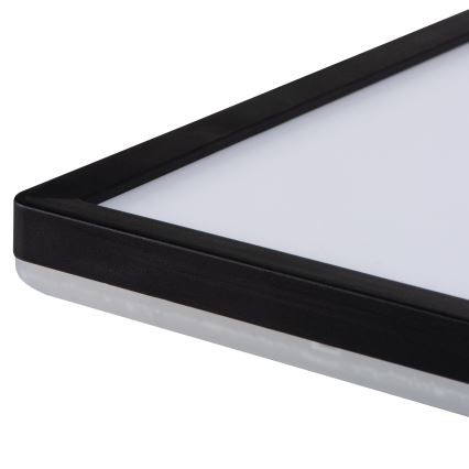 LED Kopalniška stropna svetilka AZPO LED/12,3W/230V IP54 črna