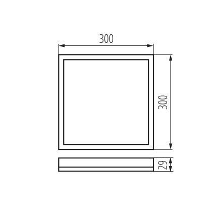 LED Kopalniška stropna svetilka AZPO LED/17,5W/230V IP54 bela