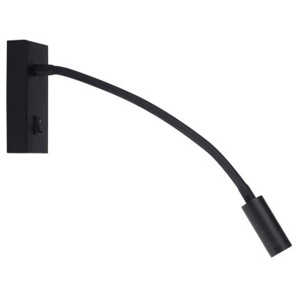 LED Fleksibilna stenska svetilka TONIL LED/2,7W/230V črna