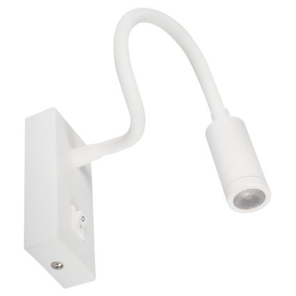 LED Fleksibilna stenska svetilka TONIL LED/2,7W/230V bela
