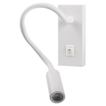 LED Fleksibilna stenska svetilka TONIL LED/2,7W/230V bela
