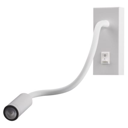 LED Fleksibilna stenska svetilka TONIL LED/2,7W/230V bela