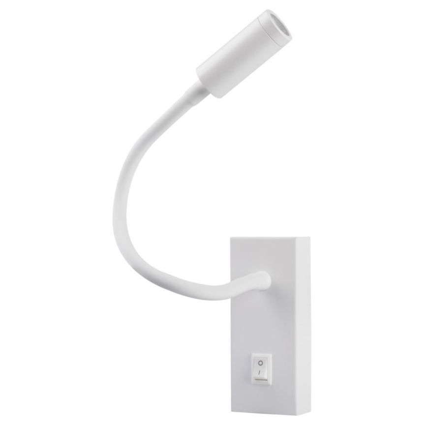 LED Fleksibilna stenska svetilka TONIL LED/2,7W/230V bela