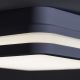 LED Zunanja stropna svetilka s senzorjem gibanja BENO LED/18W/230V antracit IP54
