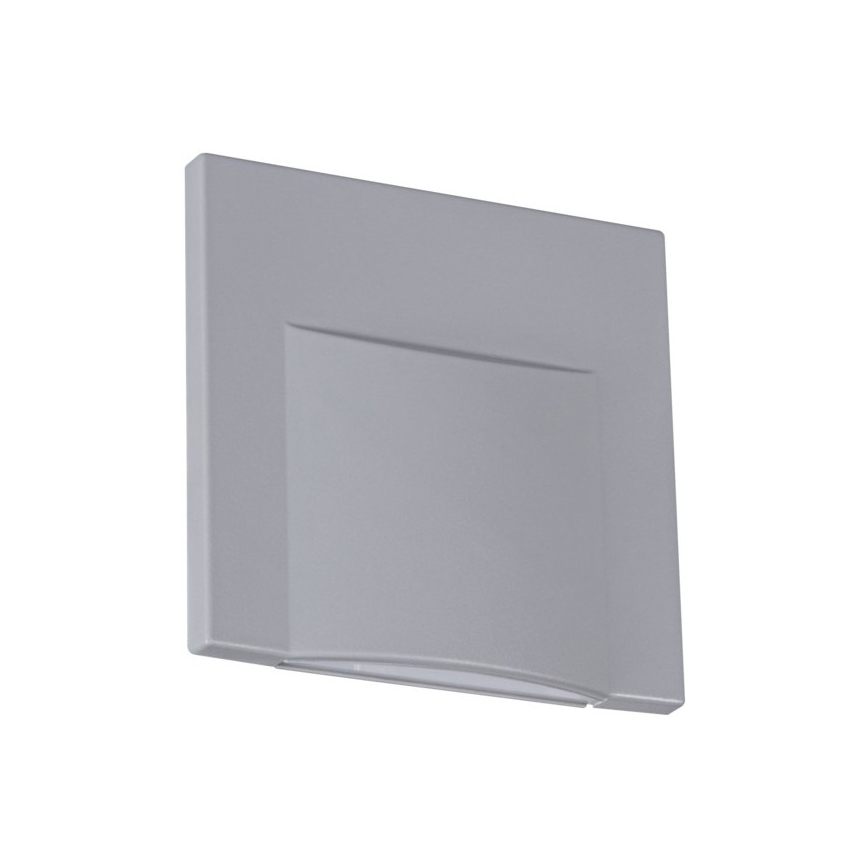 LED Svetilka za stopnišče ERINUS LED/0,8W/12V 4000K siva