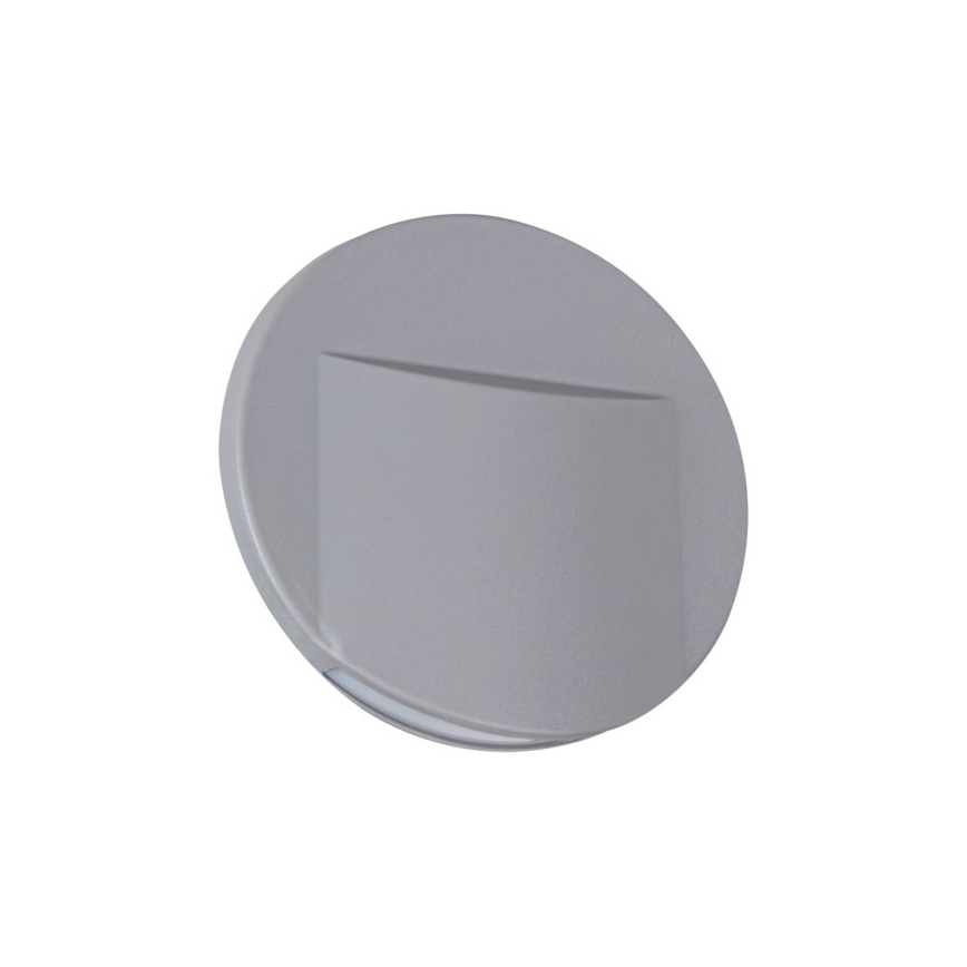 LED Svetilka za stopnišče ERINUS LED/0,8W/12V 4000K siva