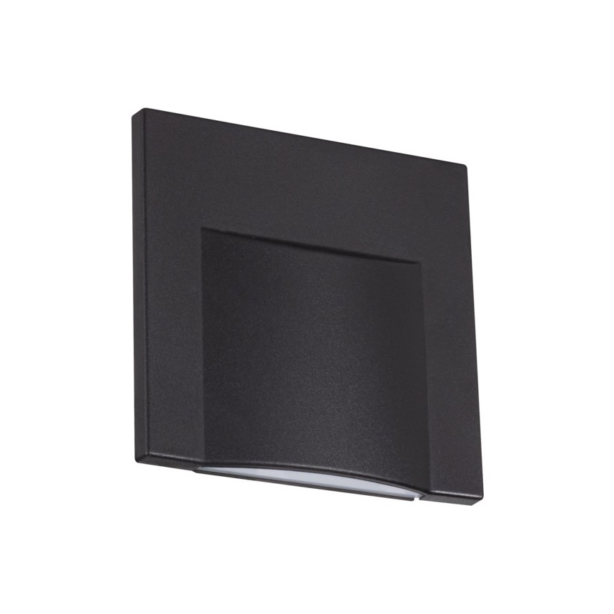 LED Svetilka za stopnišče ERINUS LED/0,8W/12V 3000K črna
