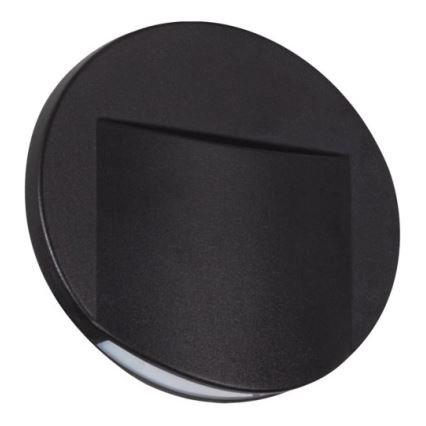 LED stopniščno svetilo ERINUS LED/0,8W/12V 3000K črna