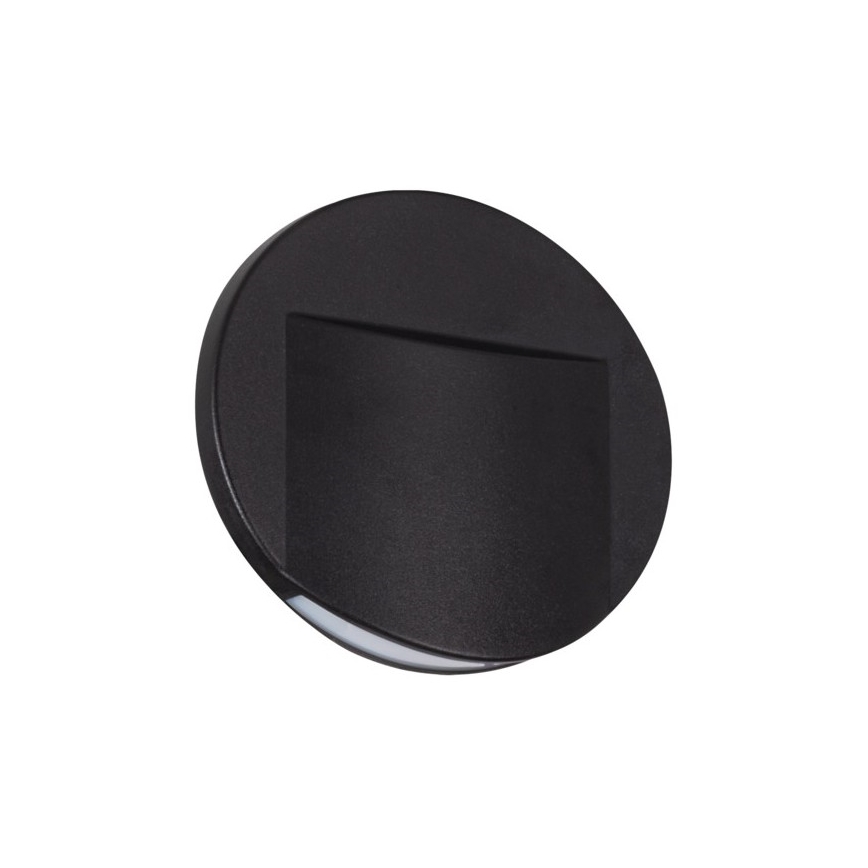 LED Svetilka za stopnišče ERINUS LED/0,8W/12V 3000K črna