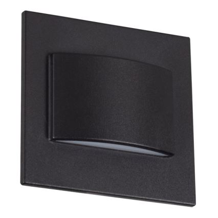 LED stopniščno svetilo ERINUS, 1,5 W, 12 V, 3000 K, črno