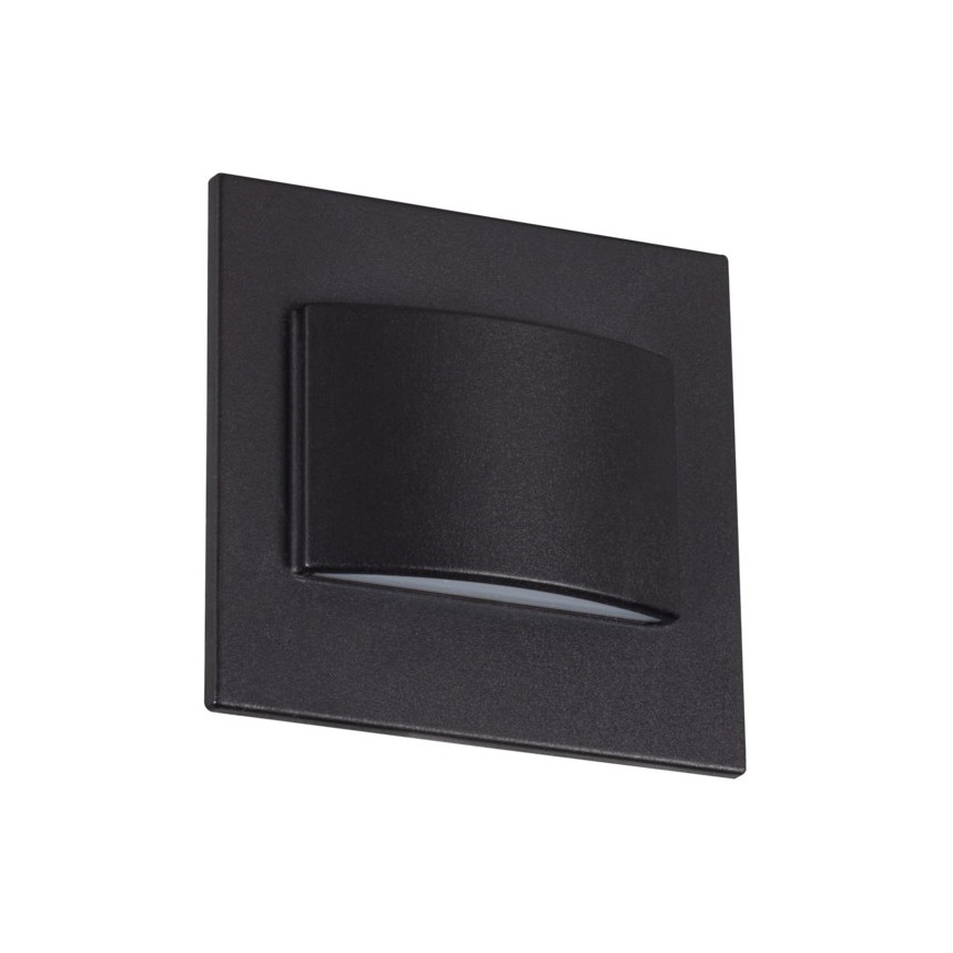 LED Svetilka za stopnišče ERINUS LED/1,5W/12V 3000K črna