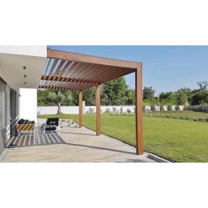 Kanlux 33361 - Zunanji reflektor AQILO 1xGU10/7W/230V IP65 črna