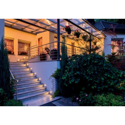 LED Vgradna svetilka GLASI LED/3W/230V 3000K IP44 bela