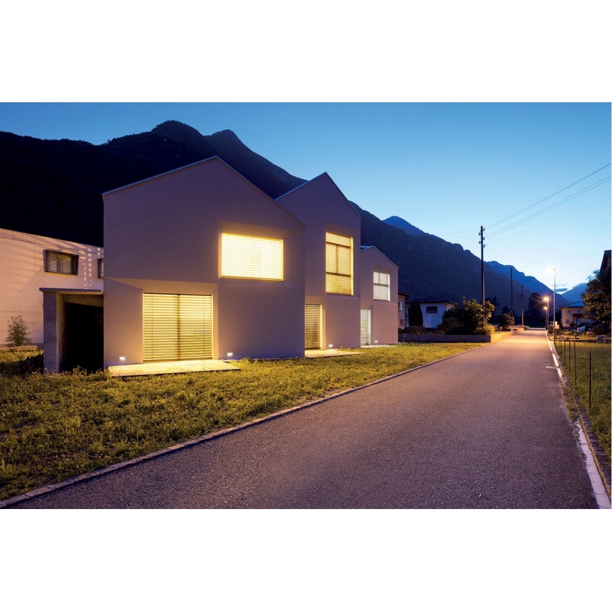 LED Vgradna svetilka GLASI LED/3W/230V 3000K IP44 bela