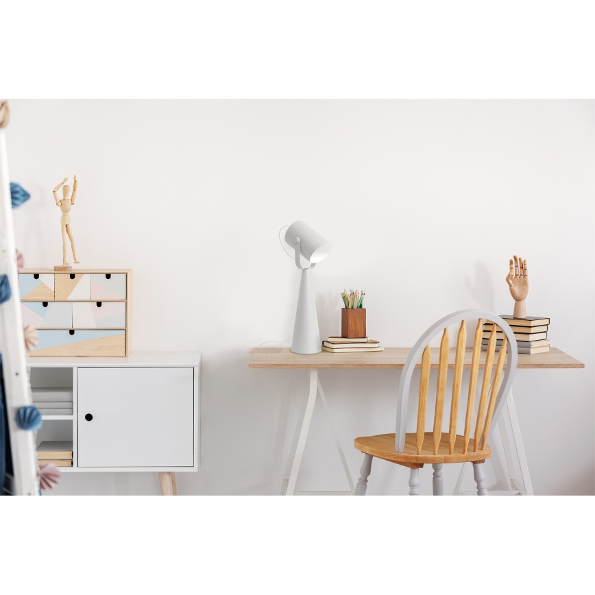 Namizna svetilka LARATA 1xE27/5W/230V bela