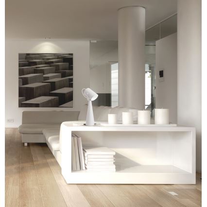 Namizna svetilka LARATA 1xE27/5W/230V bela