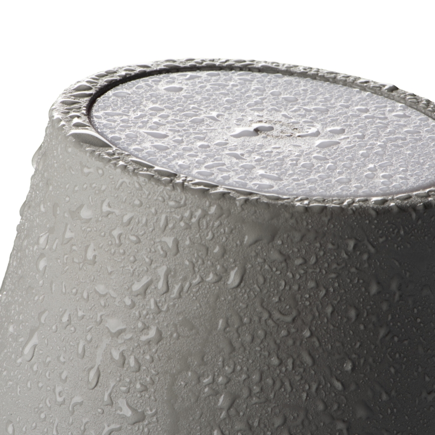 LED Zatemnitvena polnilna namizna svetilka INITA LED/1,2W/1800 mAh IP54 siva