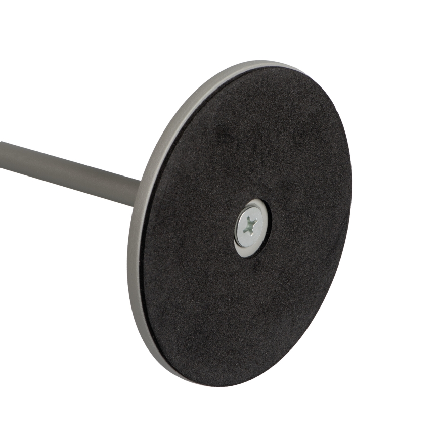 LED Zatemnitvena polnilna namizna svetilka INITA LED/1,2W/1800 mAh IP54 siva