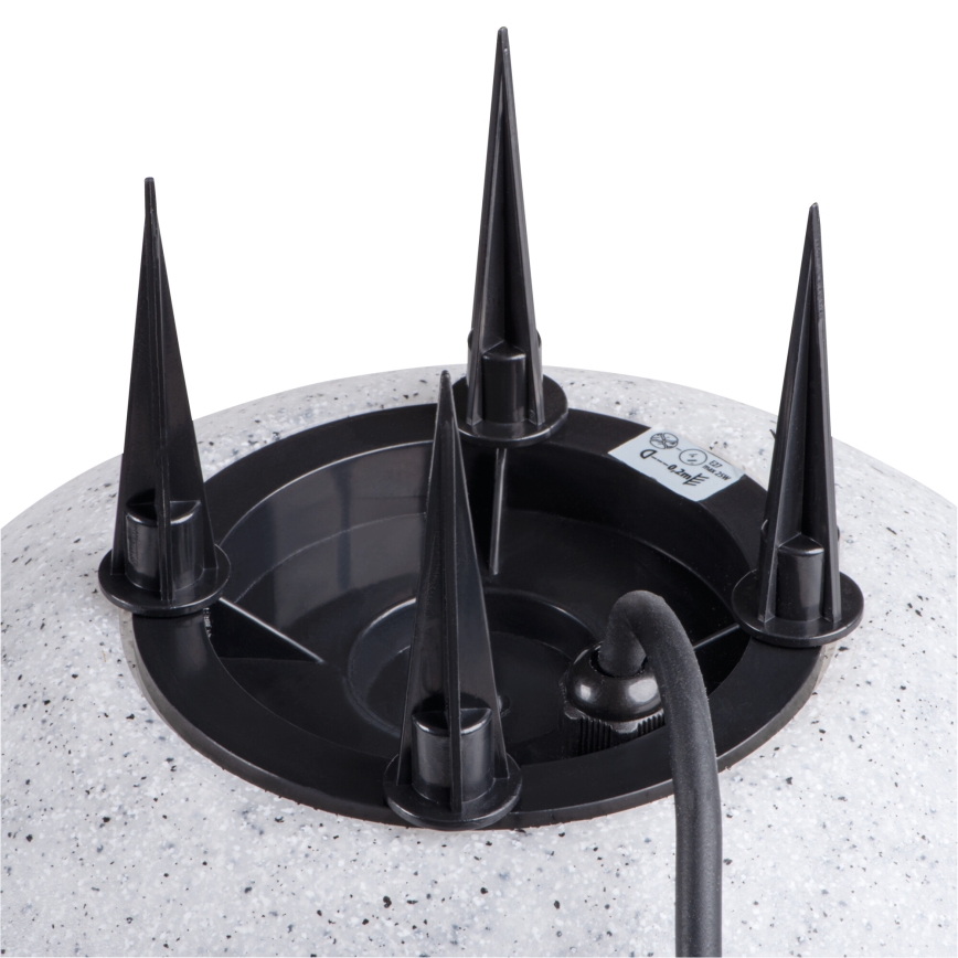 Zunanja svetilka STONO 1xE27/15 W/230 V, premer 31,5 cm, IP65