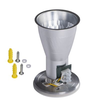 Kopalniški reflektor AQILO 1xE27/20W/230V IP65 črna