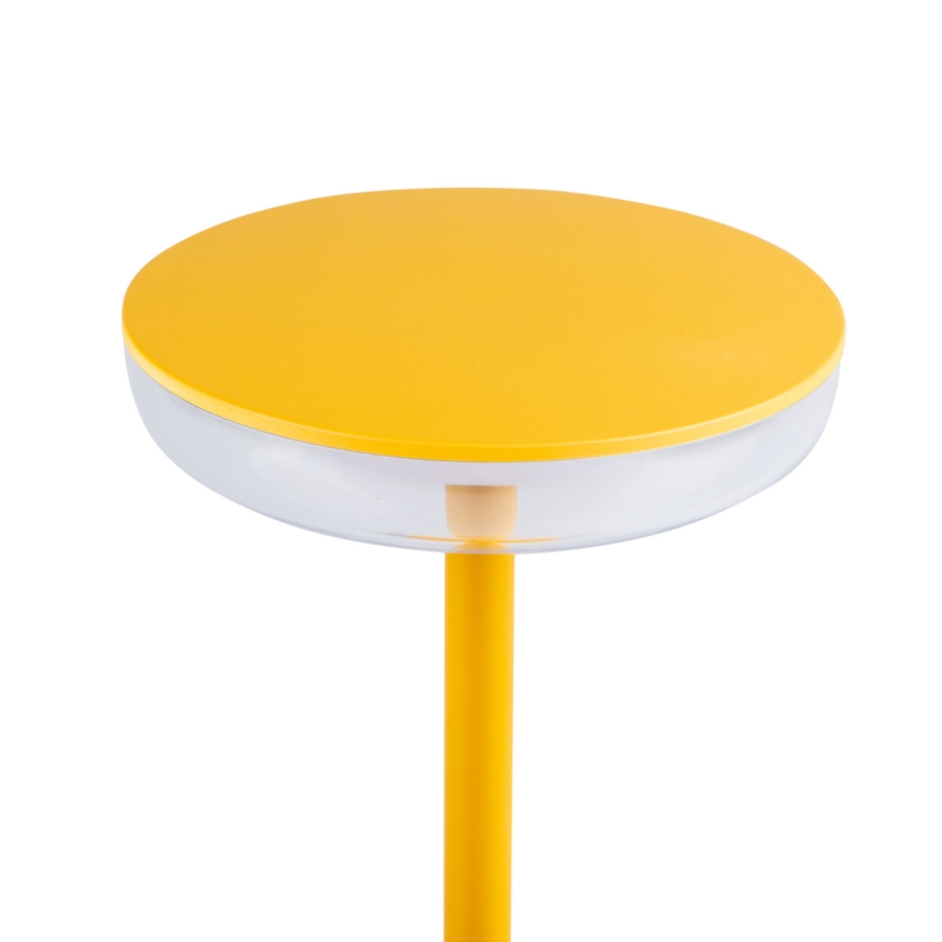 Kanlux 37314 - LED Zatemnitvena polnilna svetilka FLUXY LED/1,7W/1800 mAh IP44 rumena