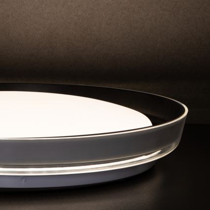 LED Stropna svetilka NIFU LED/17,8W/230V pr. 43 cm bela/črna