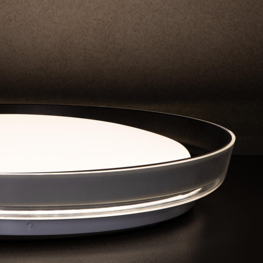 LED Stropna svetilka NIFU LED/17,8W/230V pr. 43 cm bela/črna