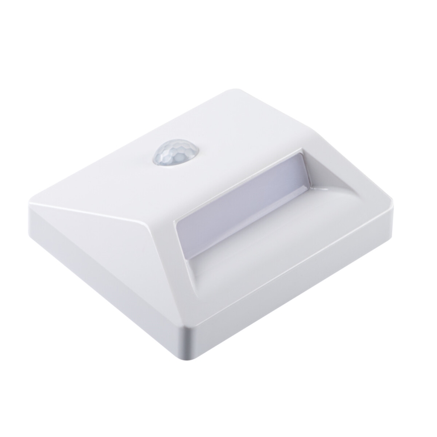 LED vgradna svetilka s senzorjem gibanja in senzorjem somraka IRS LED/0,3W/3xAAA IP54 bela