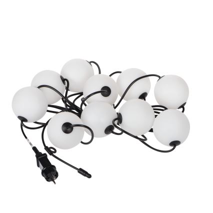LED Zunanja dekorativna veriga GARLAND STONO 10xLED/10W/230V 6m IP67