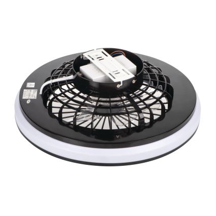 LED Zatemnitvena stropna svetilka z ventilatorjem PLAVE LED/48W/230V 3000/4000/6500K + Daljinski upravljalnik